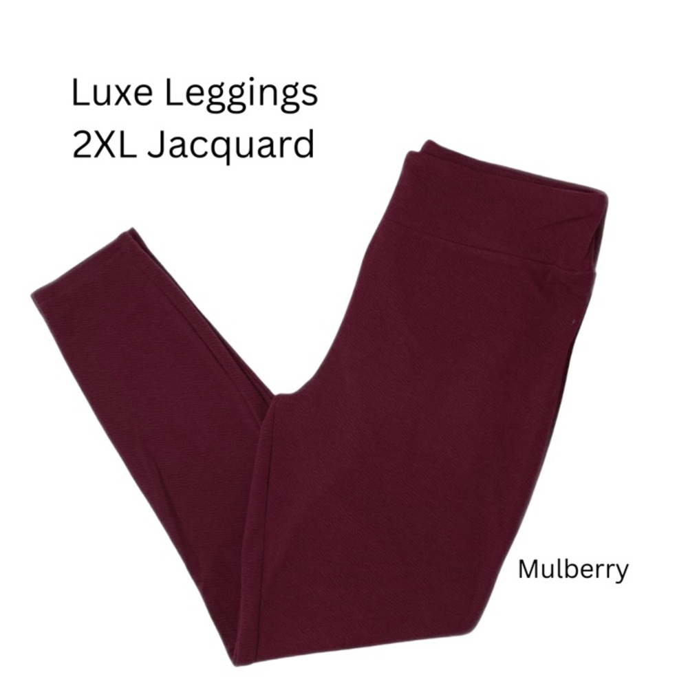 LuLaRoe Luxe Leggings - Mulberry